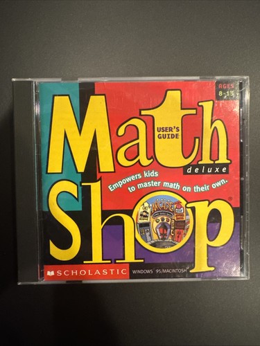 Math shop deluxe software - shop, pc