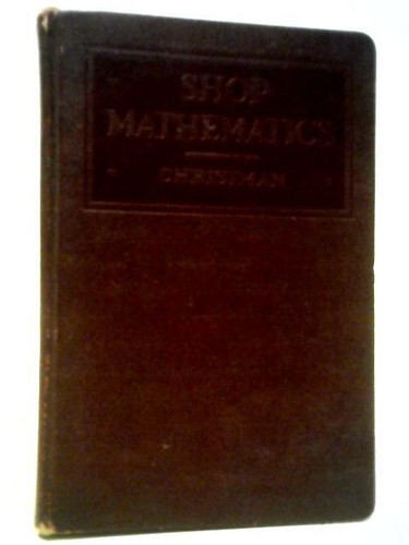 Shop mathematics john m - shop,