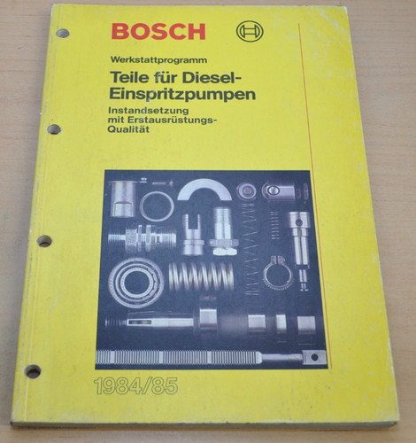 Bosch werkstattprogramm teile - bosch,