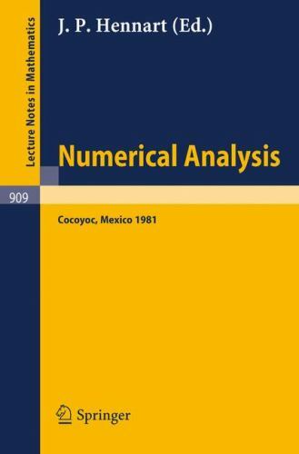 Numerical analysis - numerical,