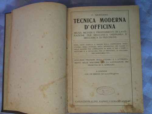 Tecnica moderna officina - d'officina,