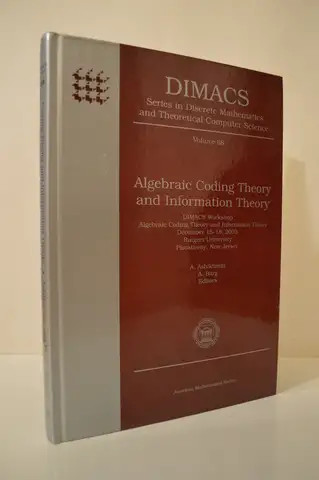 Algebraic coding theory and - algebraic,