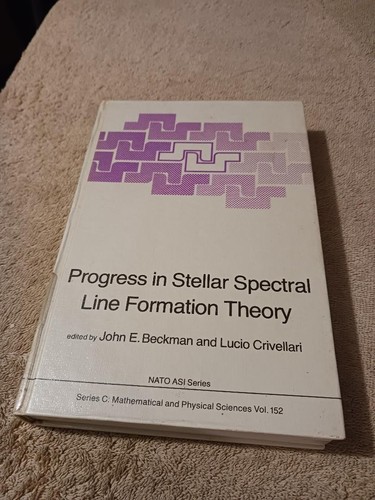 Progress stellar spectral - in,