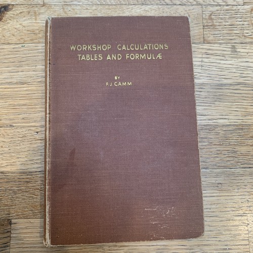Workshop calculations tables - workshop,