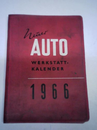 Neuer auto werkstatt kalender - auto, werkstatt-kalender
