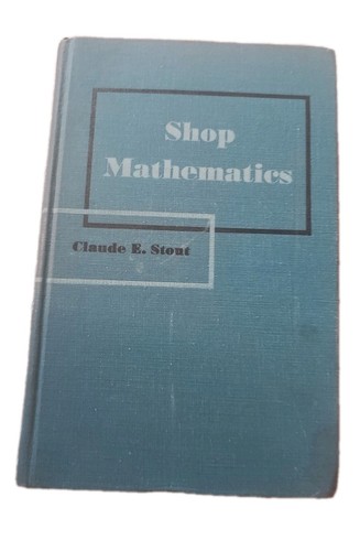1955 shop mathematics - shop, book